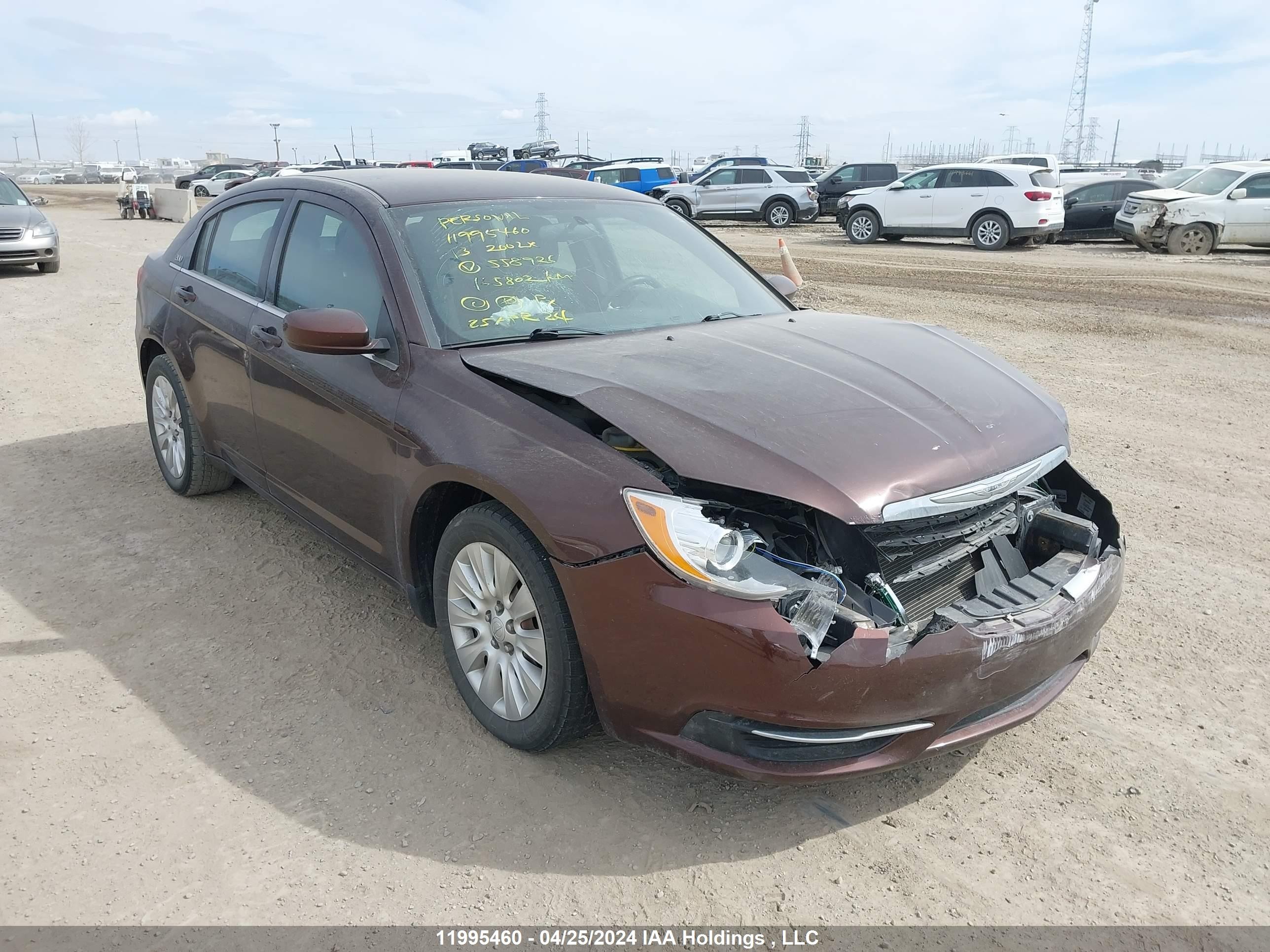 chrysler 200 2013 1c3ccbab7dn558926