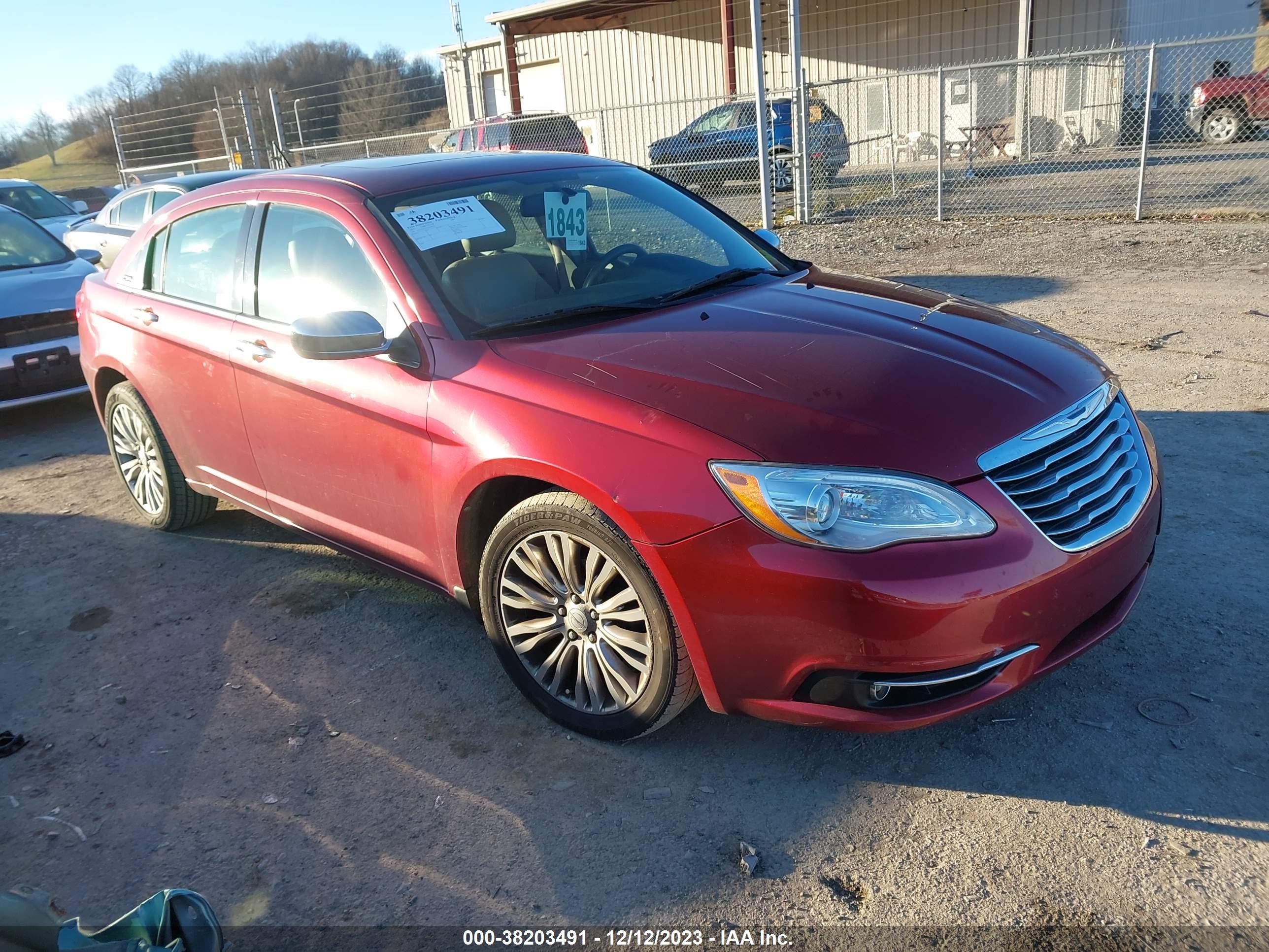 chrysler 200 2013 1c3ccbcg2dn508301