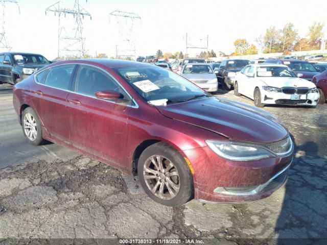 chrysler 200 2015 1c3cccab1fn604114