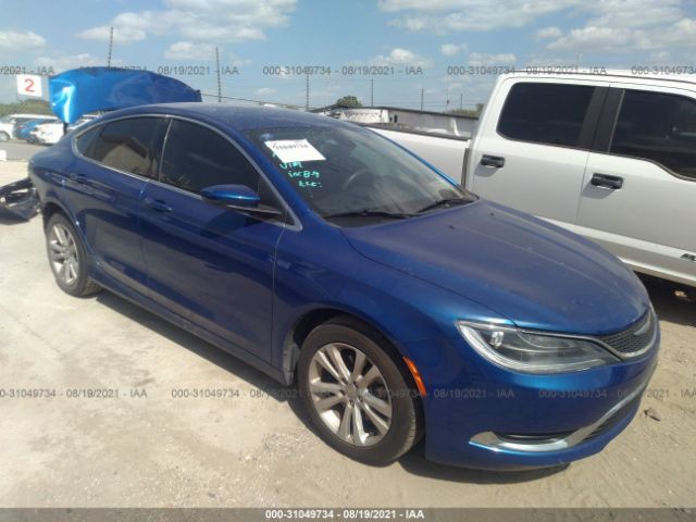 chrysler 200 2015 1c3cccab1fn605800