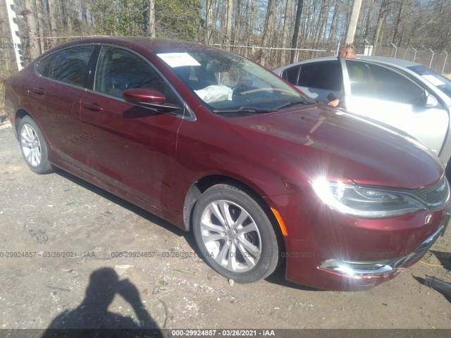 chrysler 200 2015 1c3cccab1fn709185