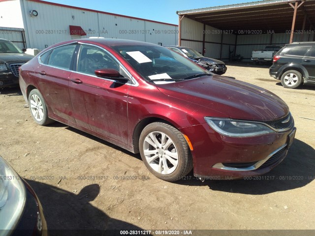 chrysler 200 2016 1c3cccab2gn166365