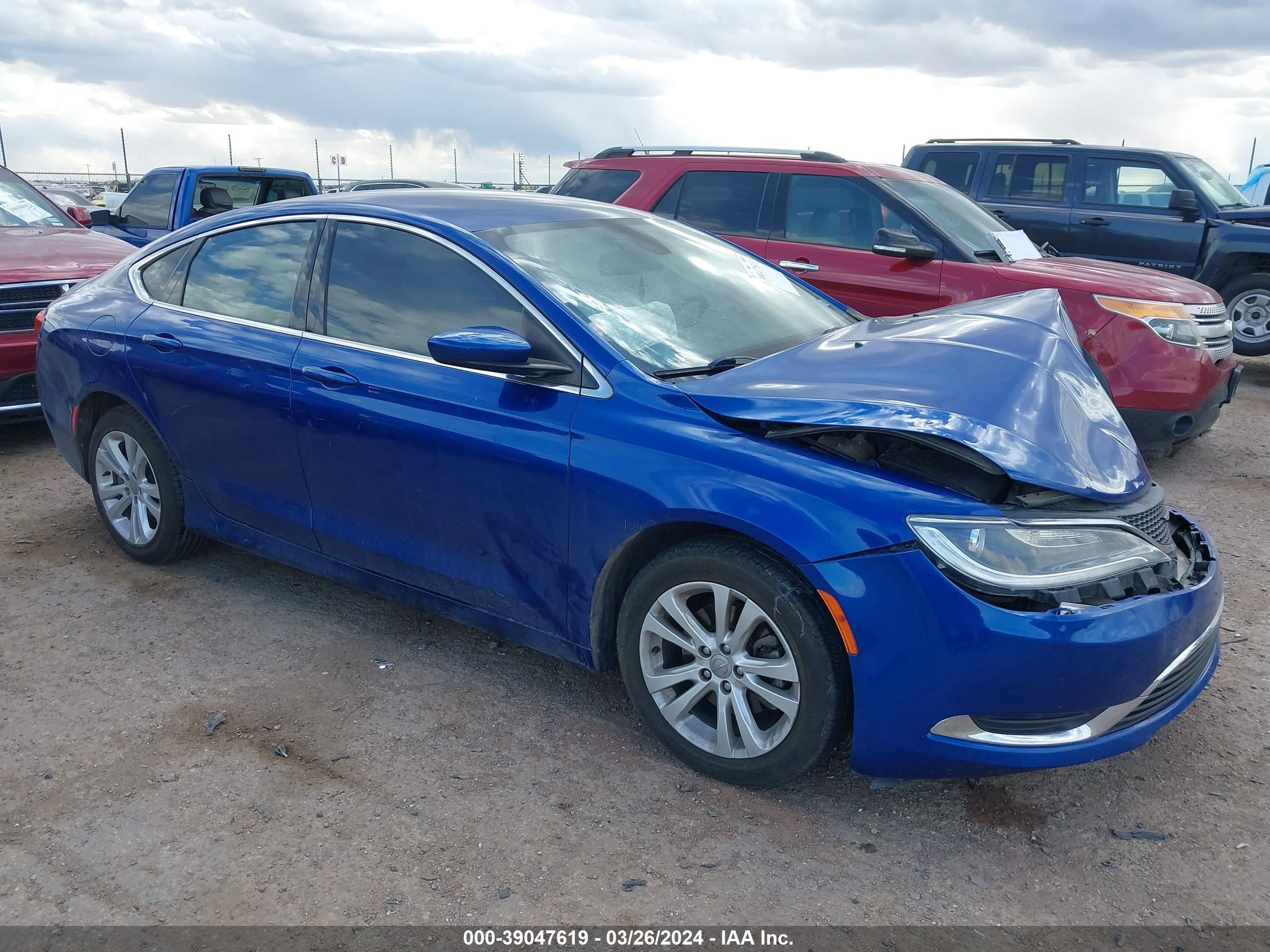 chrysler 200 2015 1c3cccab3fn560911