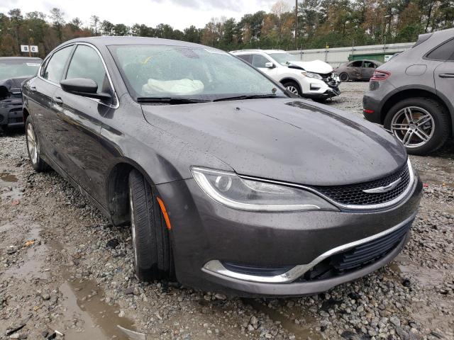 chrysler 200 limite 2015 1c3cccab3fn725310