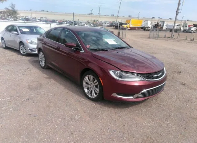 chrysler 200 2016 1c3cccab3gn107664