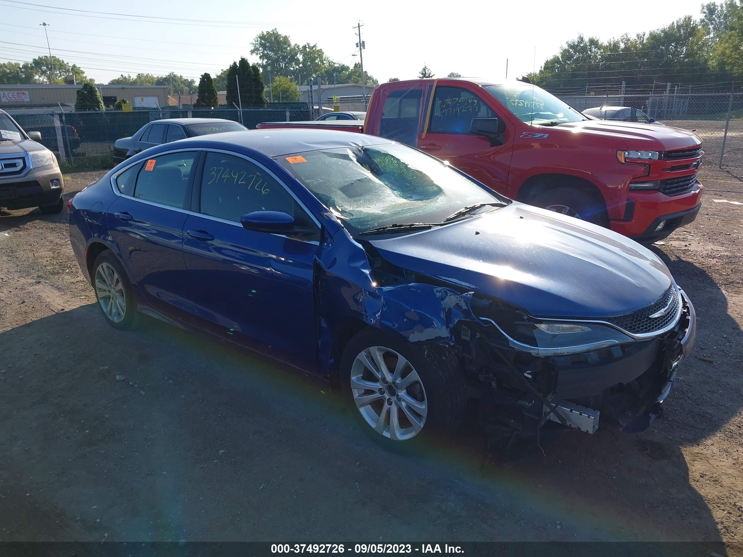 chrysler 200 2015 1c3cccab4fn507828