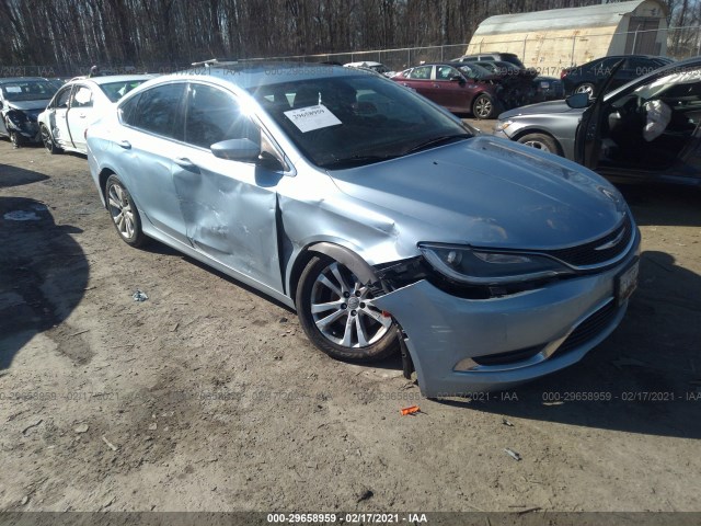 chrysler 200 2015 1c3cccab4fn653985