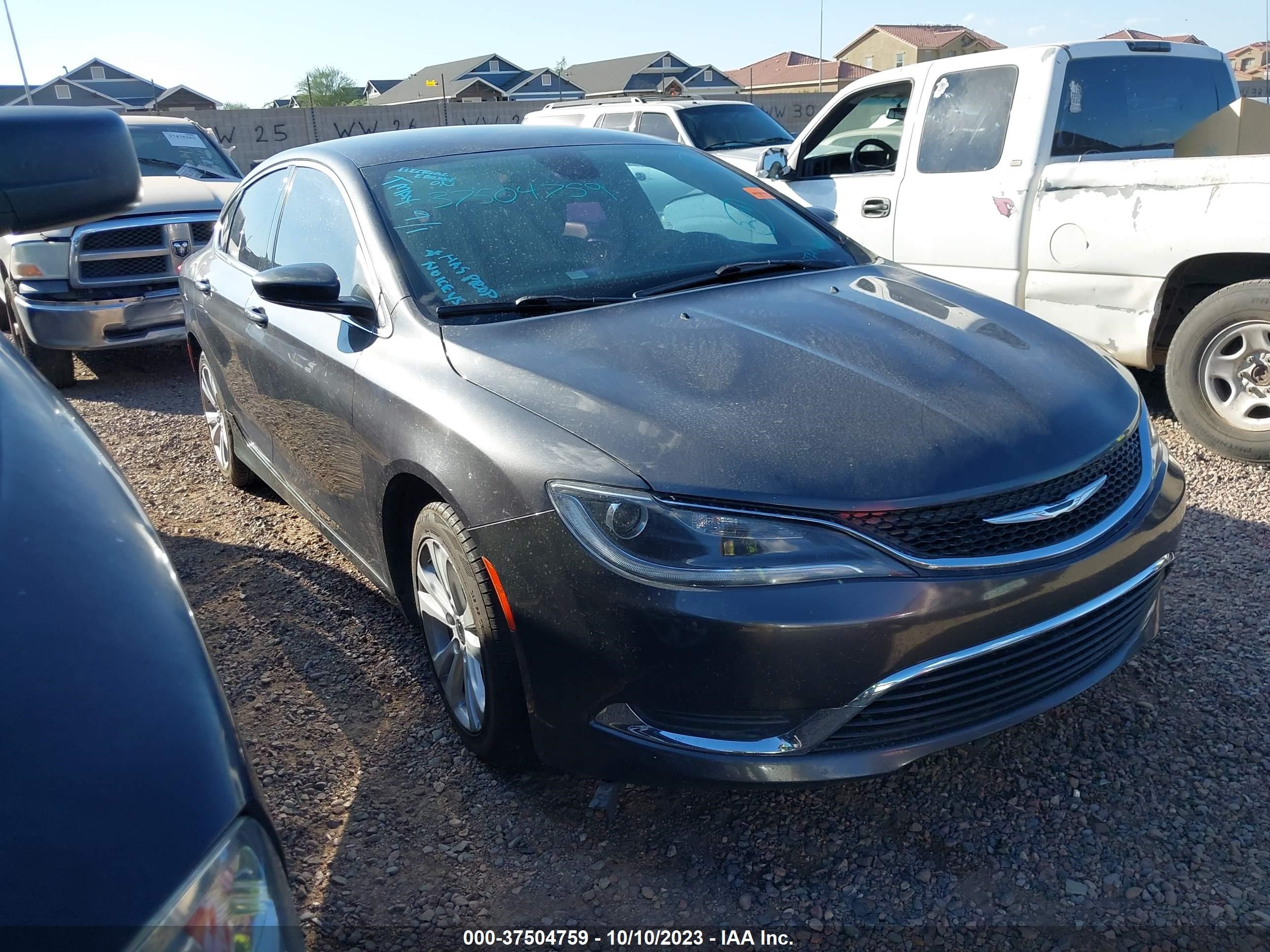 chrysler 200 2016 1c3cccab4gn149826