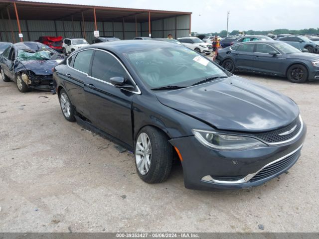 chrysler 200 2016 1c3cccab4gn191316