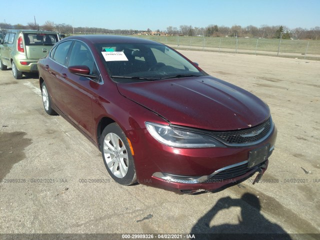 chrysler 200 2015 1c3cccab5fn606058