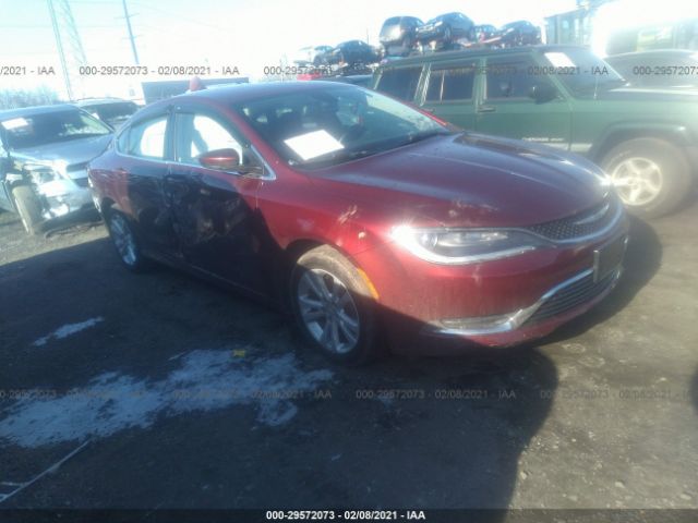 chrysler 200 2015 1c3cccab5fn658337