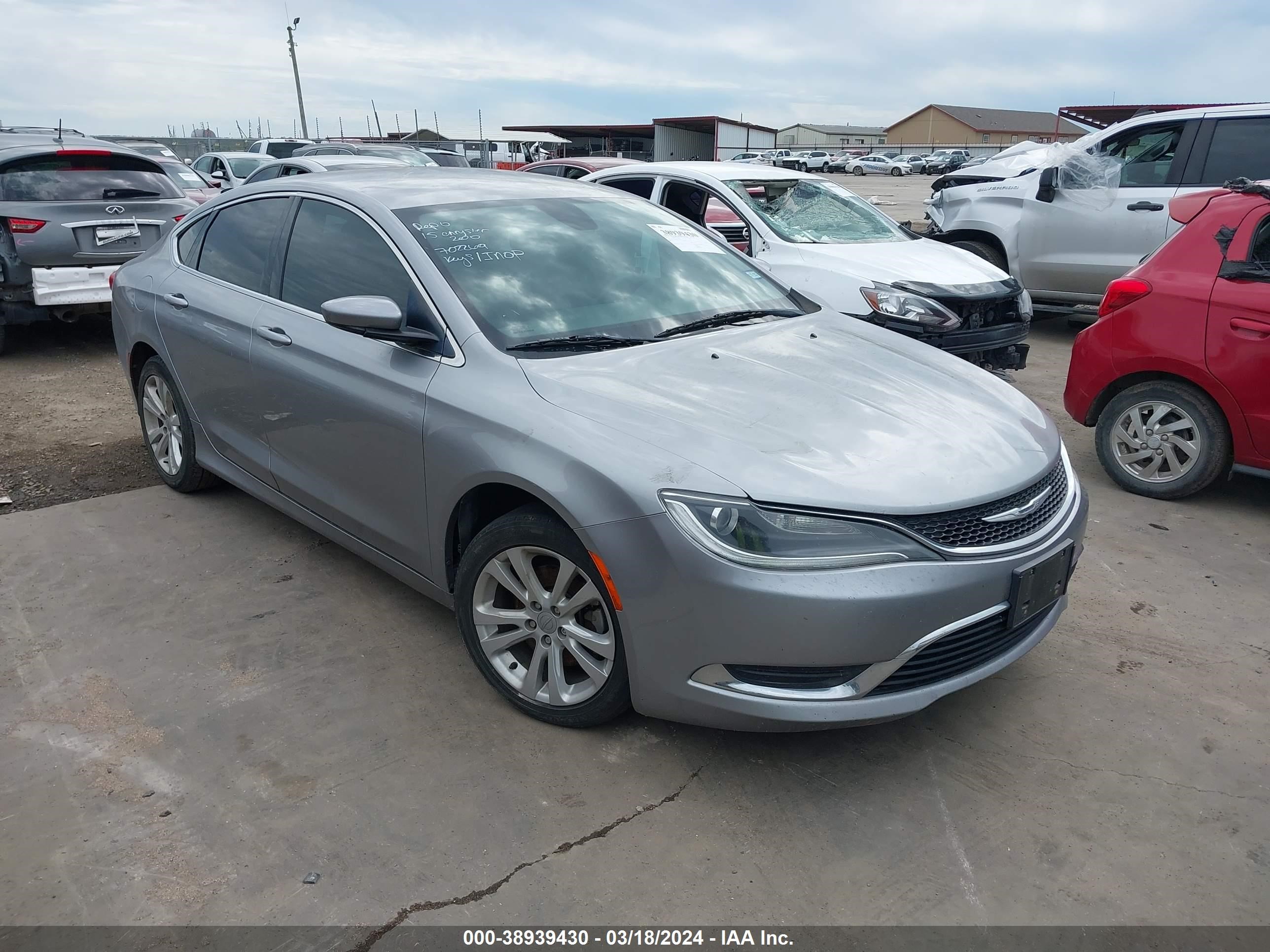 chrysler 200 2015 1c3cccab5fn702269