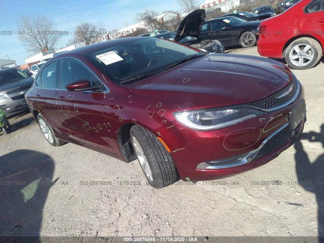 chrysler 200 2015 1c3cccab6fn533315