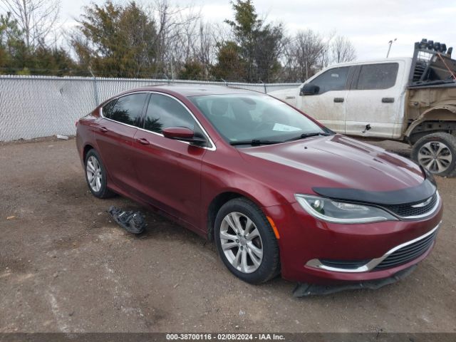 chrysler 200 limite 2015 1c3cccab6fn639537