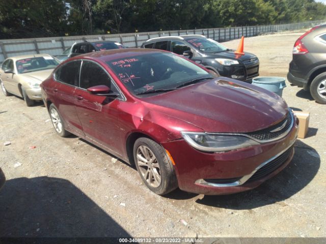 chrysler 200 2015 1c3cccab6fn685952