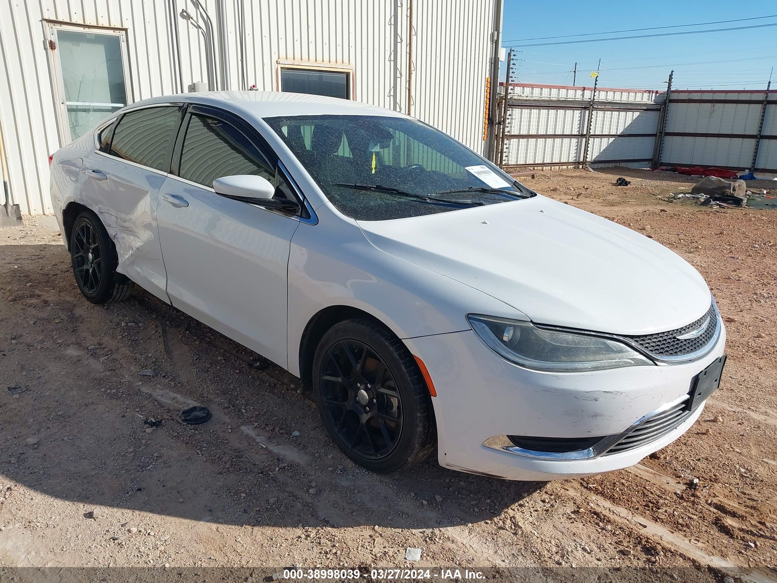 chrysler 200 2015 1c3cccab7fn654483