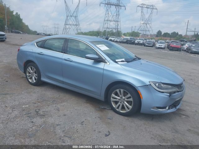 chrysler 200 2015 1c3cccab7fn709000