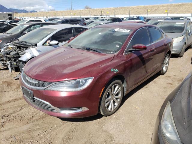 chrysler 200 limite 2015 1c3cccab8fn657599