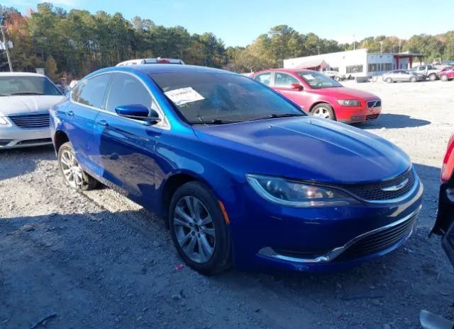 chrysler 200 2016 1c3cccab8gn165317