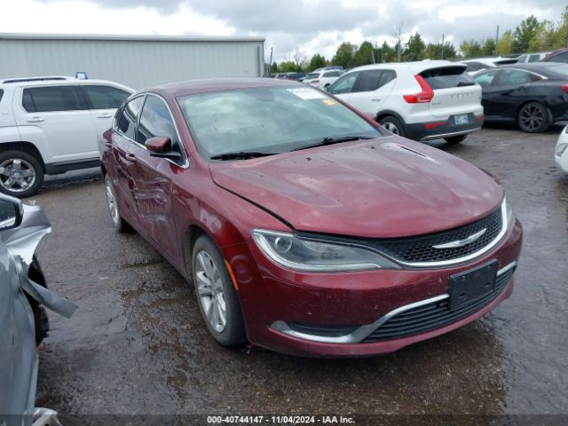 chrysler 200 2016 1c3cccab8gn191822