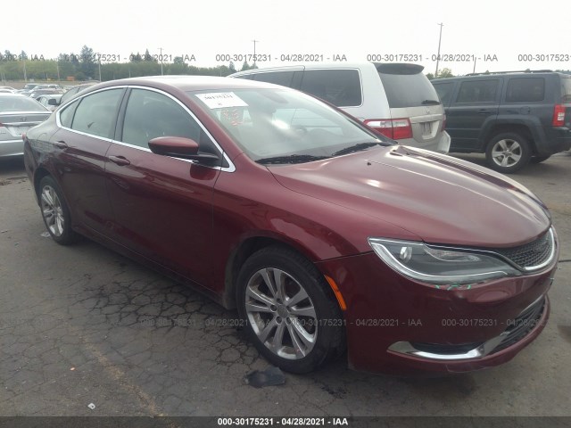 chrysler 200 2015 1c3cccab9fn628306