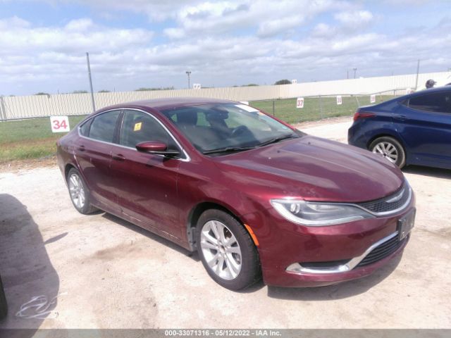 chrysler 200 2015 1c3cccab9fn661872