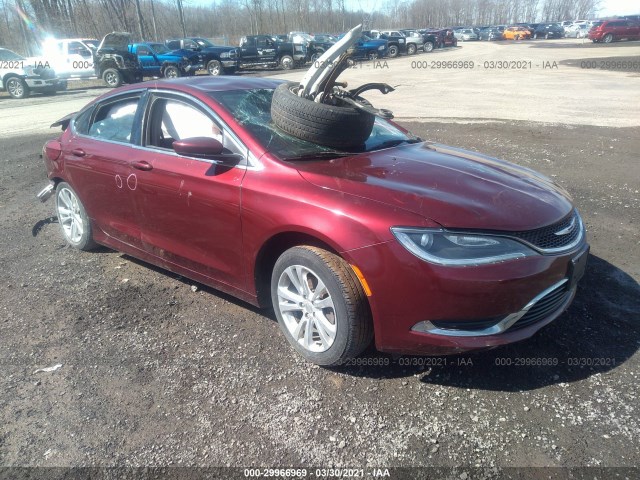 chrysler 200 2015 1c3cccab9fn714652