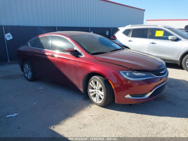 chrysler 200 2016 1c3cccab9gn154908