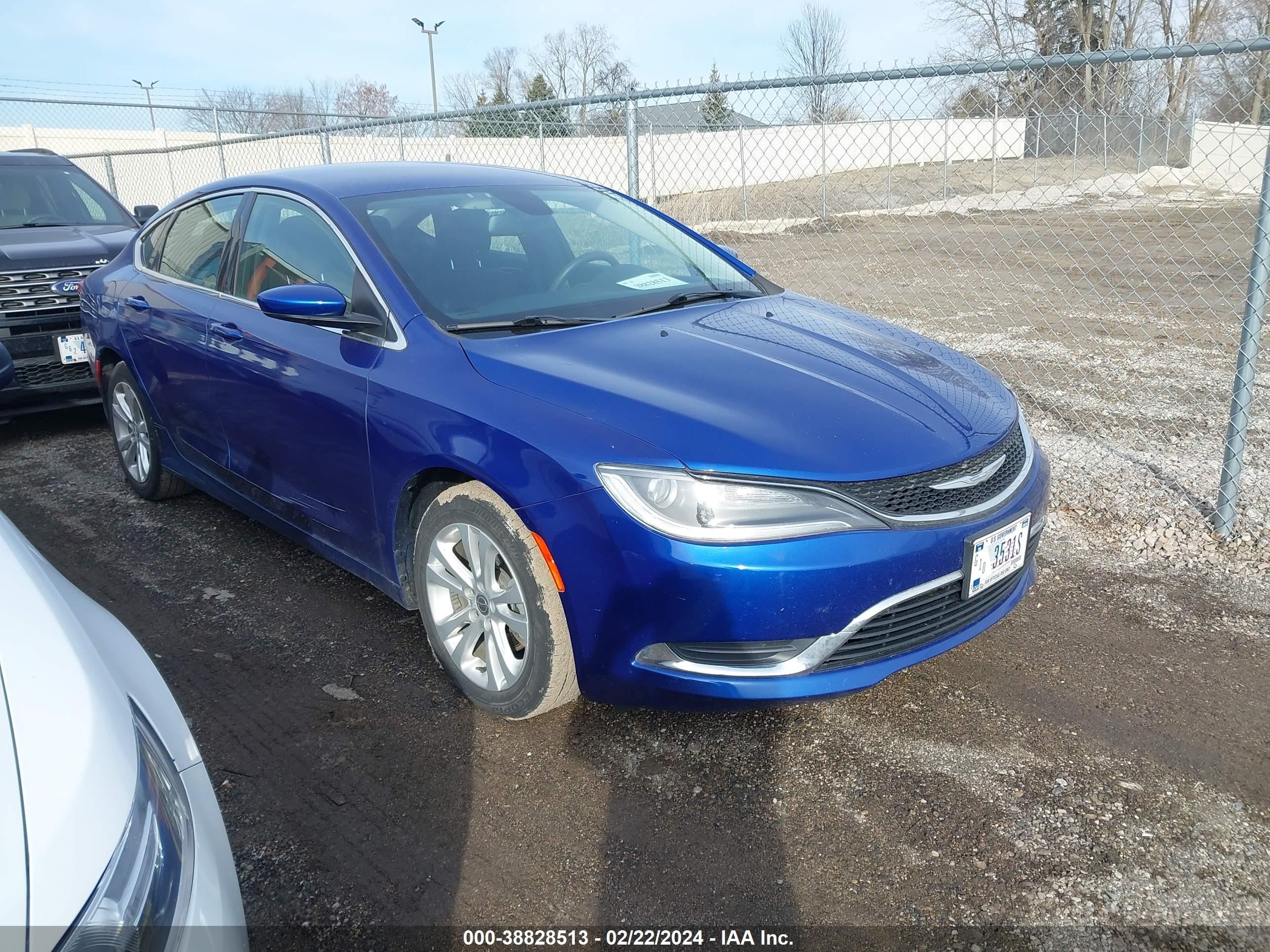 chrysler 200 2016 1c3cccab9gn183812