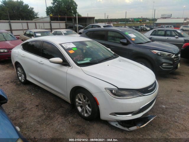 chrysler 200 2015 1c3cccabxfn535486