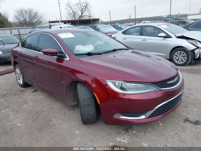 chrysler 200 2016 1c3cccabxgn133243