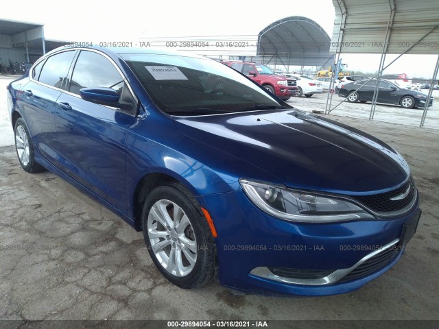 chrysler 200 2016 1c3cccag2gn138867