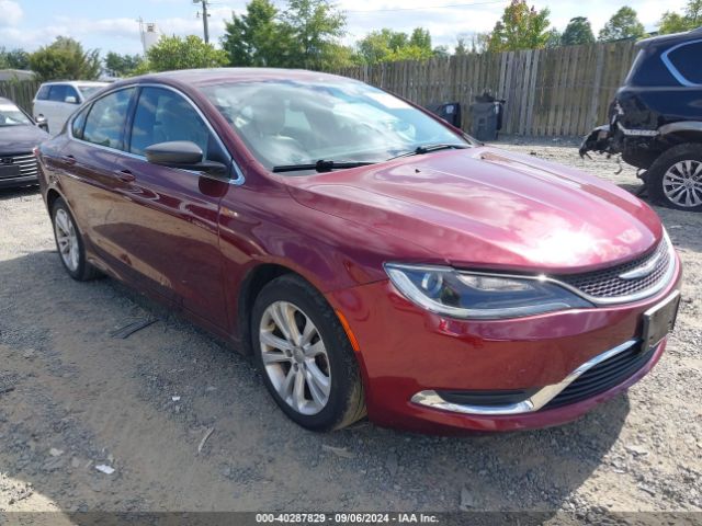 chrysler 200 2016 1c3cccag3gn122550