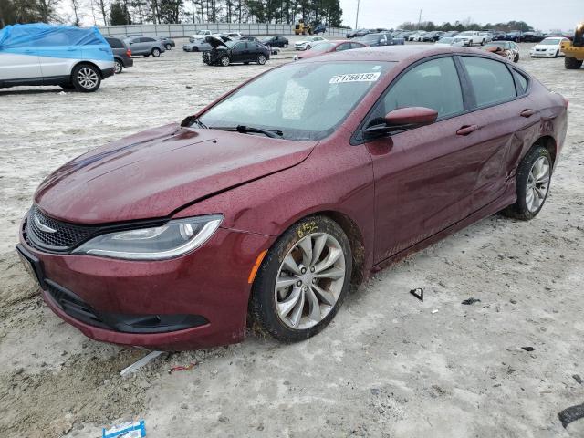 chrysler 200 s 2015 1c3cccbb5fn754595