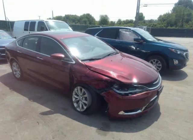 chrysler 200 2016 1c3ccccb0gn135001