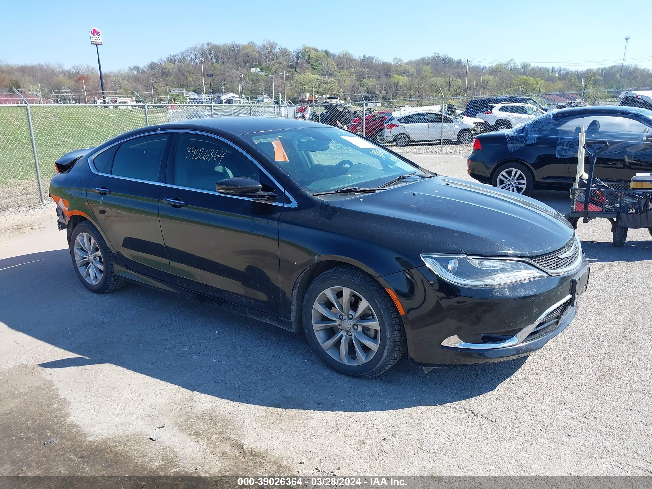 chrysler 200 2015 1c3ccccb4fn524903