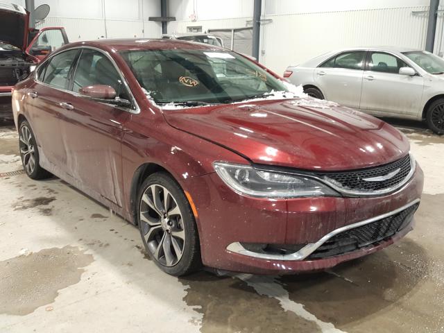 chrysler 200 c 2015 1c3cccegxfn656587