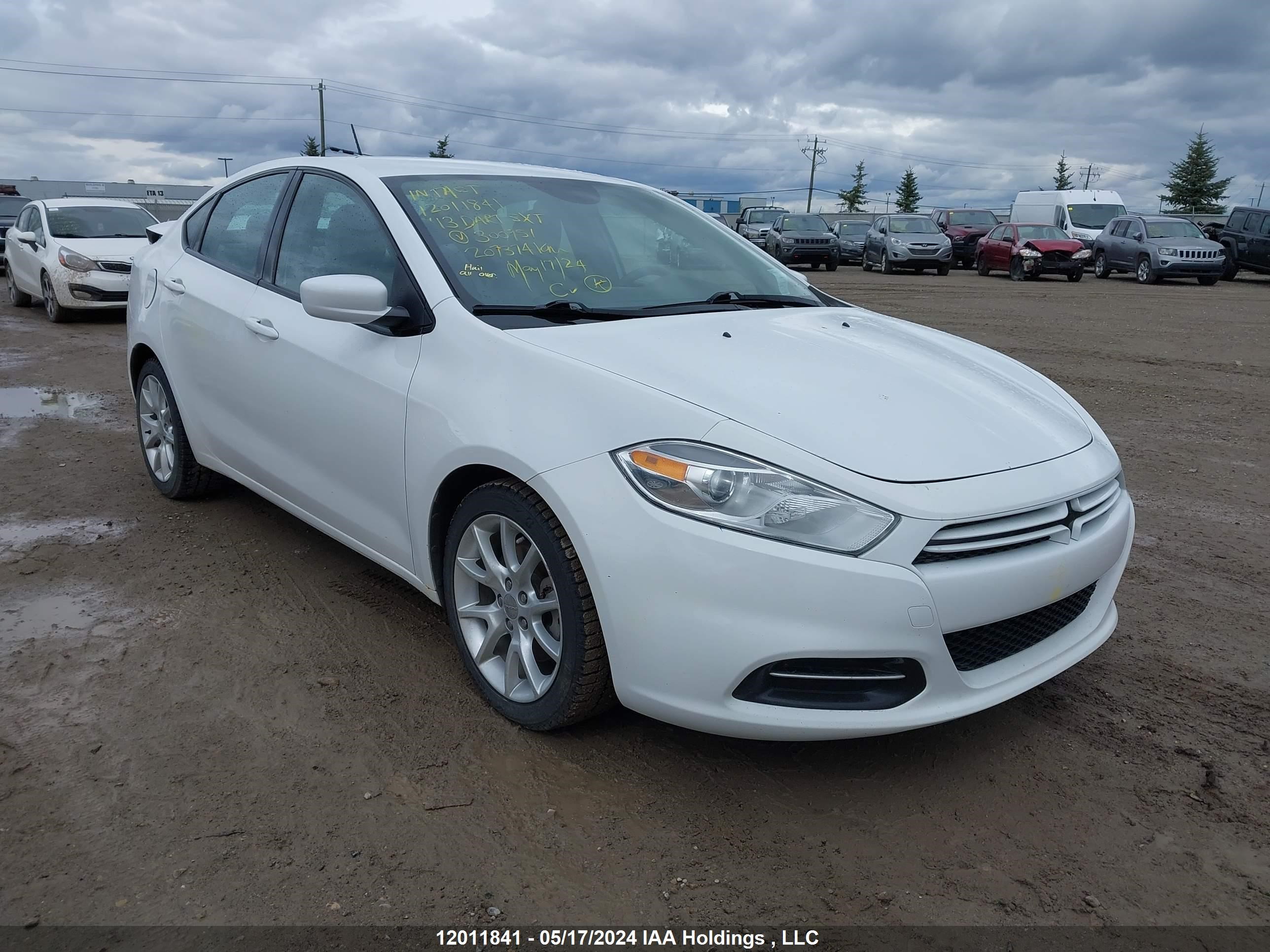 dodge dart 2013 1c3cdfbaxdd300951