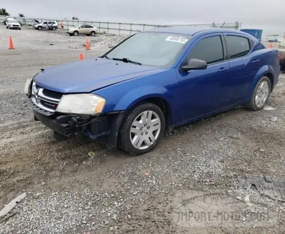 dodge avenger 2013 1c3cdzab0dn591529