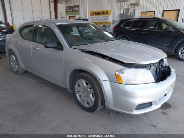 dodge avenger 2012 1c3cdzab1cn132556