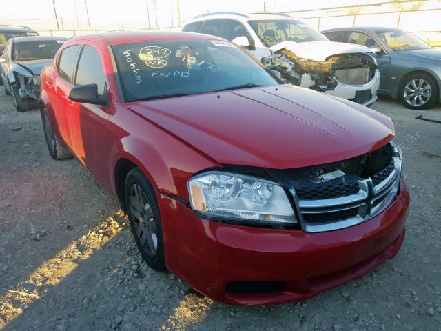 dodge avenger se 2013 1c3cdzab2dn544292