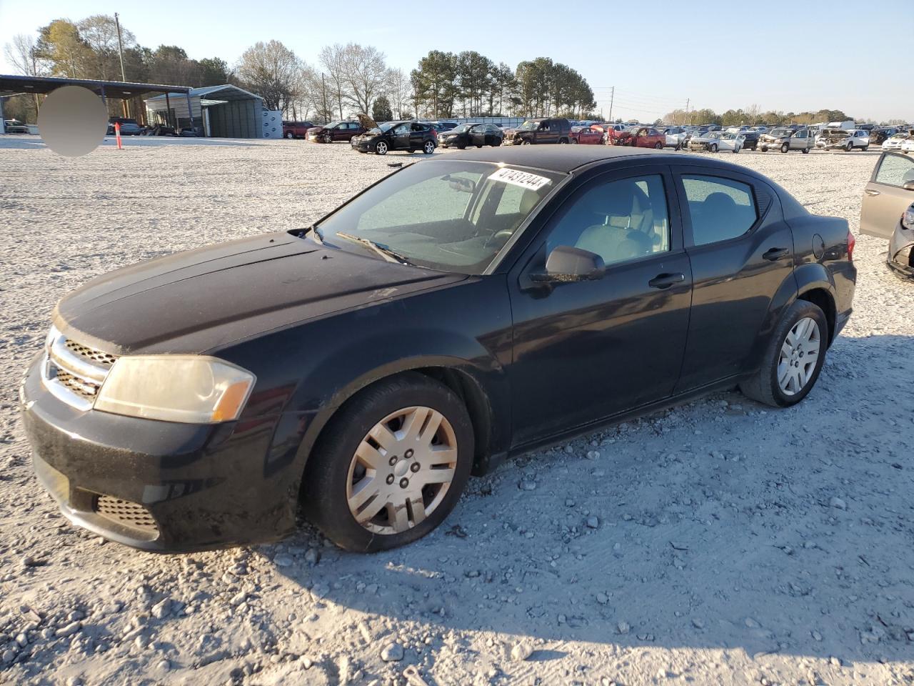 dodge avenger 2012 1c3cdzab3cn193312