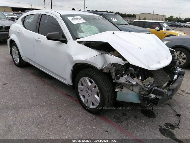 dodge avenger 2013 1c3cdzab3dn529073