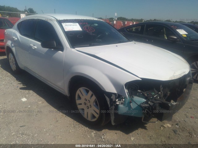 dodge avenger 2014 1c3cdzab3en118788