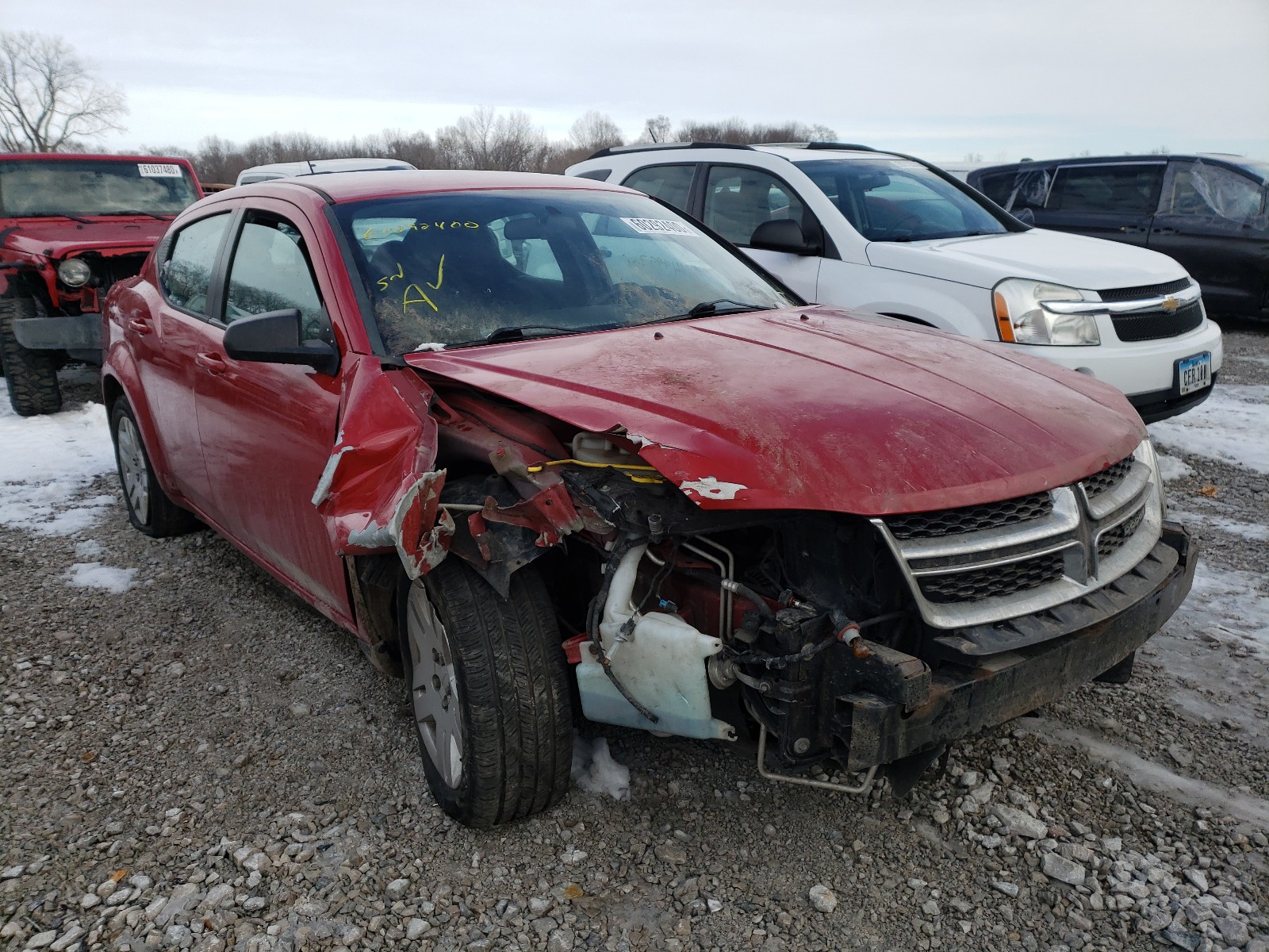 dodge avenger se 2013 1c3cdzab4dn725166