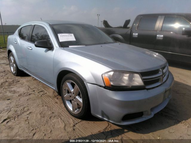 dodge avenger 2013 1c3cdzab5dn710434