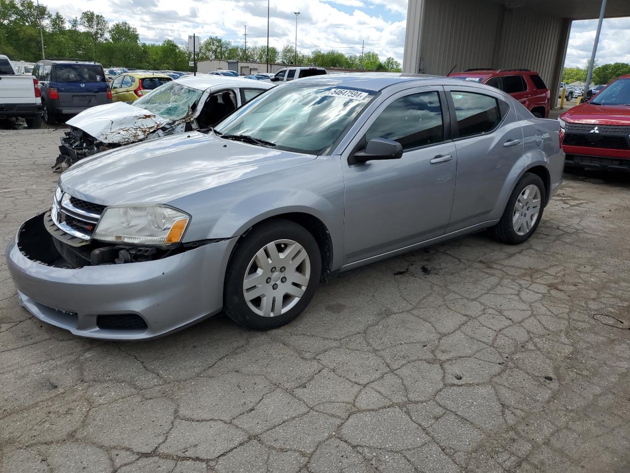 dodge avenger 2013 1c3cdzab5dn757382