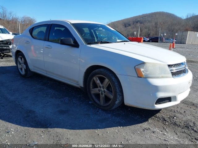 dodge avenger 2013 1c3cdzab6dn644380