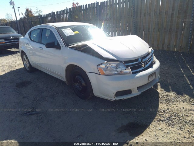 dodge avenger 2013 1c3cdzab6dn722642