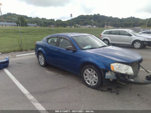 dodge avenger 2013 1c3cdzab6dn724889